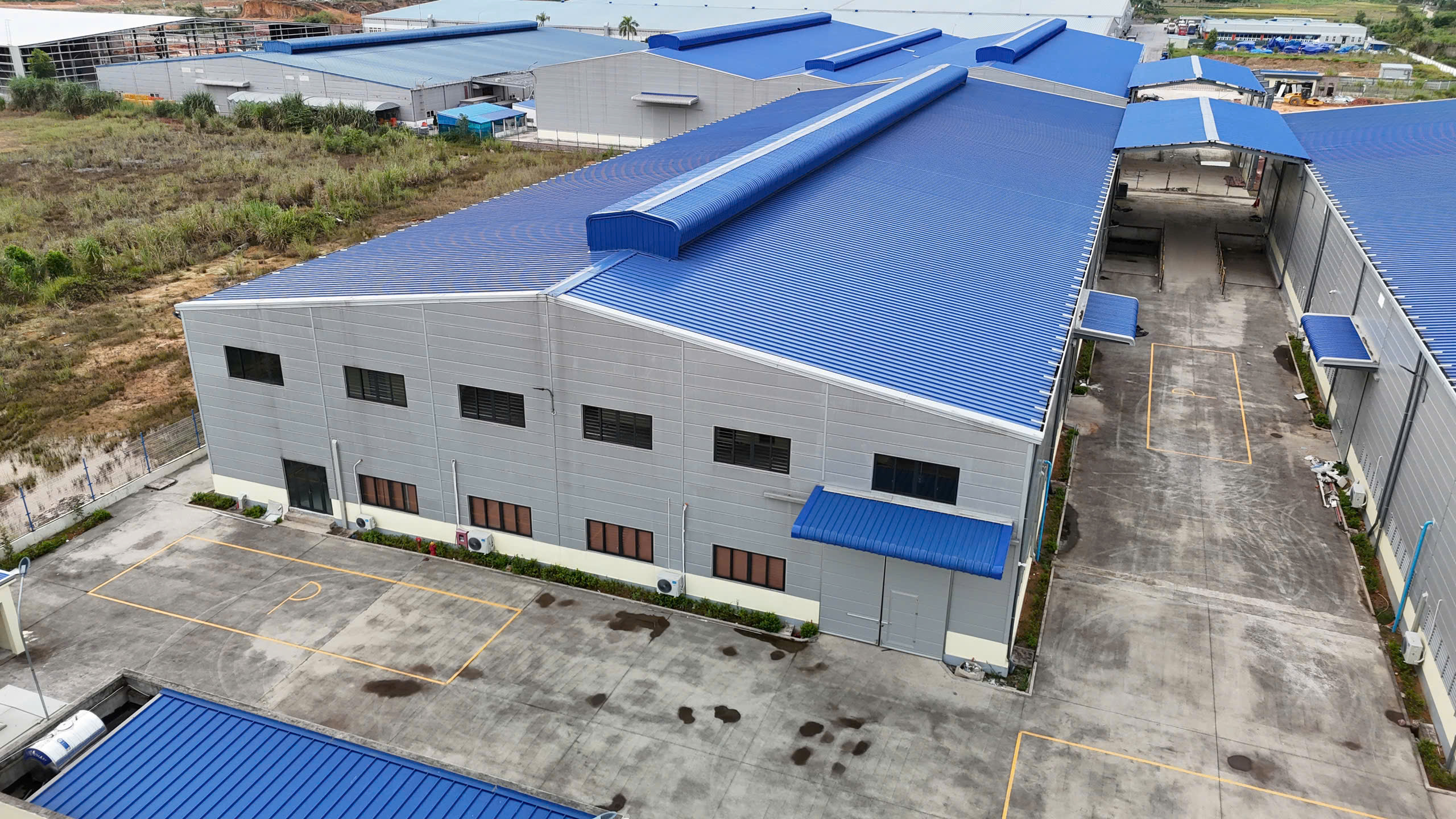 CHO THUÊ NHÀ XƯỞNG TIÊU CHUẨN QUỐC TẾ TẠI KCN SÔNG CÔNG 2, THÁI NGUYÊN