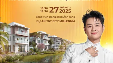 Ngày 27.12.2025 Chính thức mở bán đợt 2 nhà phố, shophoues, tại dự án T&T City Millennia Long An