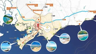 Bán biệt thự tại Gold Coast Vũng Tàu, 6,8 tỷ, 120m2, 4PN, 4WC, mặt tiền 6m, ngõ 13m, uy tín Hot!