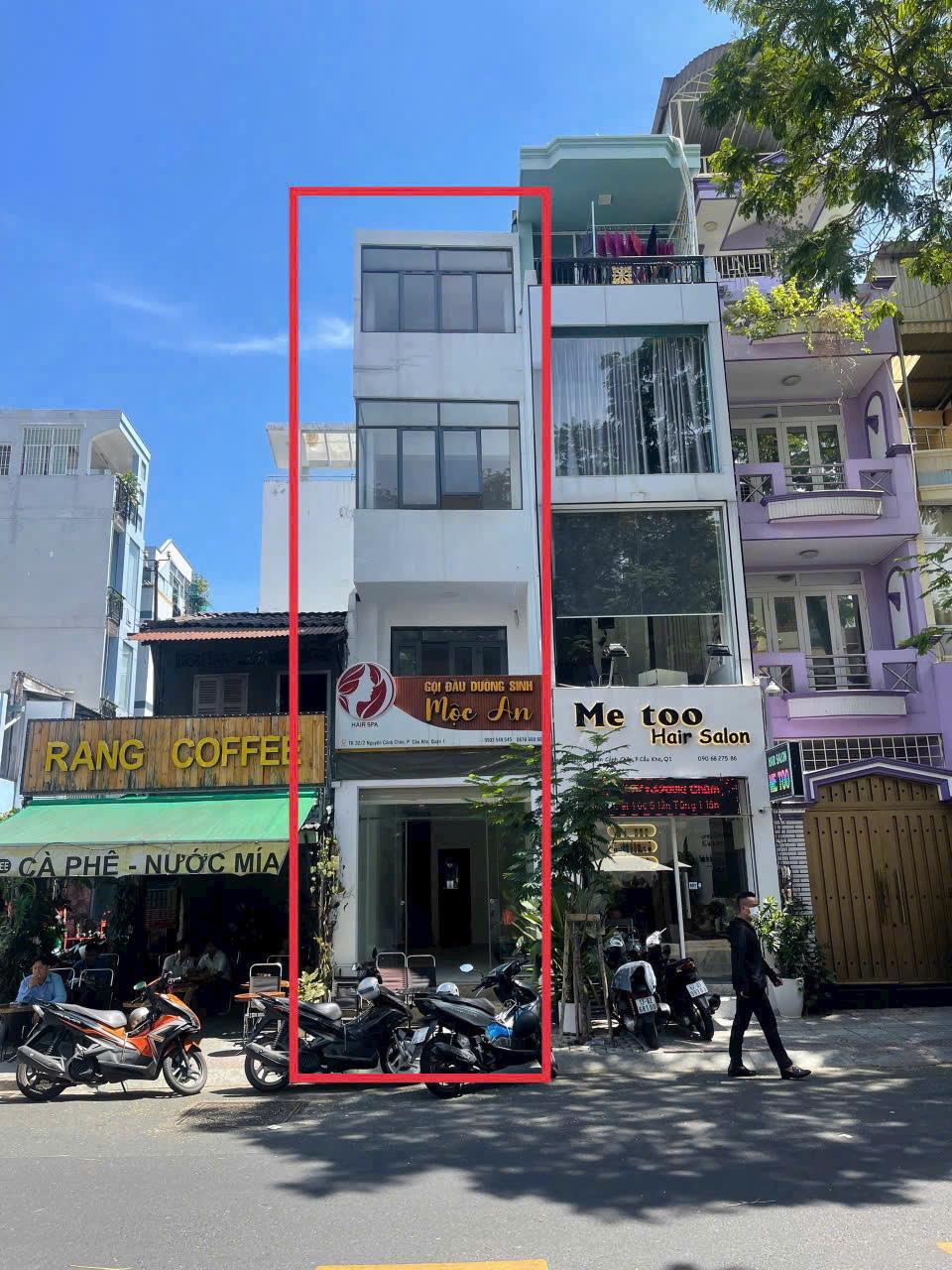 🏠🏠🏠Hơn 11Tỷ-Nhà 4 Tầng Mới Đẹp Mặt Tiền KD Trần Hưng Đạo-Nguyễn Cảnh Chân Q1 