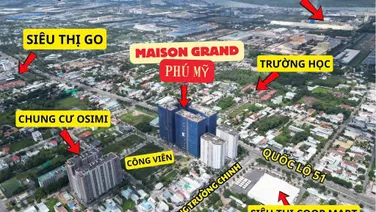 Maison Grand Phú Mỹ Sắp Bàn Giao Nhà