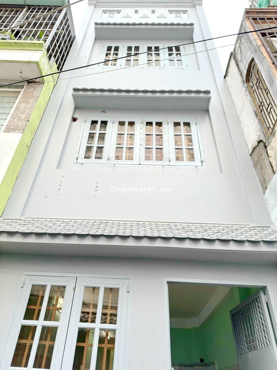 Cho thuê nhà 2 lầu mặt tiền đường Âu Dương Lân Phường 3 Quận 8