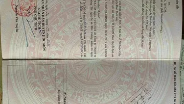 Đất thổ cư Hóc Môn dt 209m2 giá 9,5 tỷ