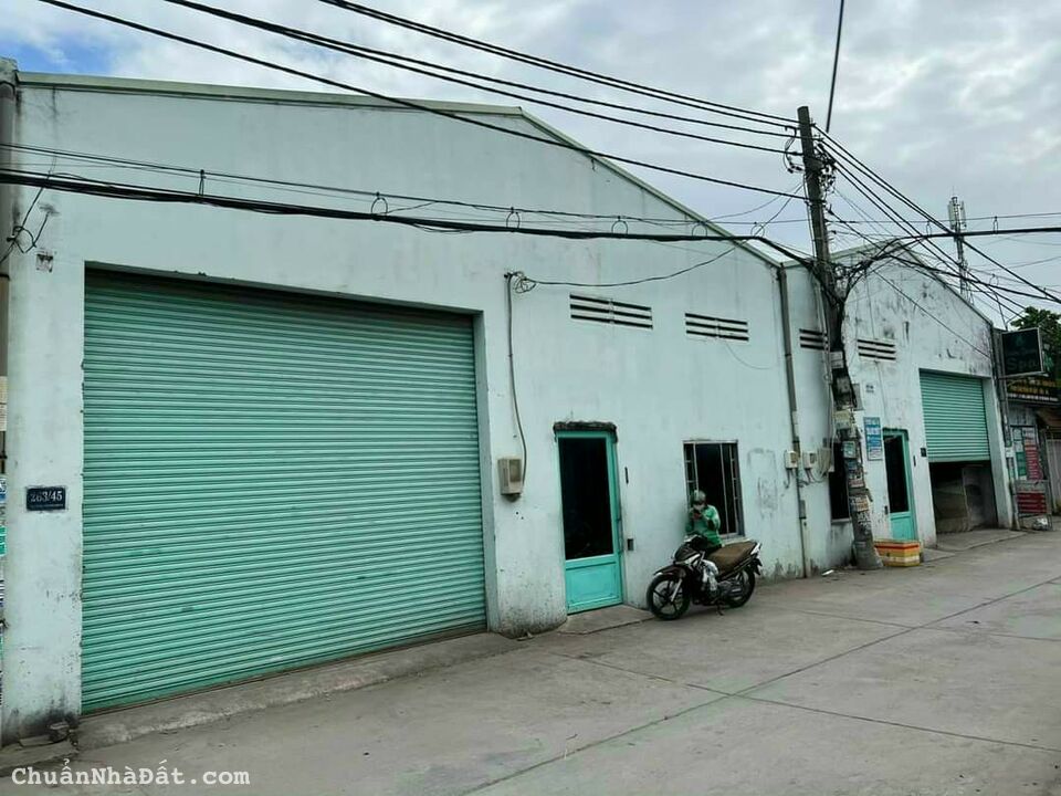 Nhà xưởng mặt tiền Liên Khu 4-5 dt 638m2 giá 28 tỷ