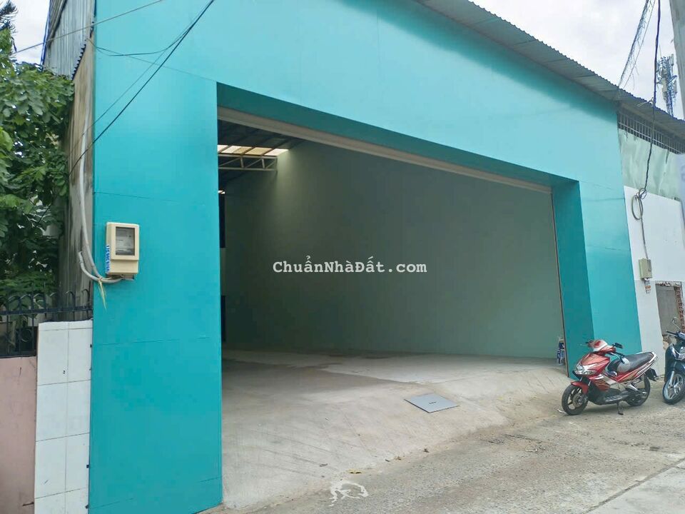 Nhà xưởng hẻm Bình Thành, Bình Hưng Hòa B dt 342m2 giá 12 tỷ