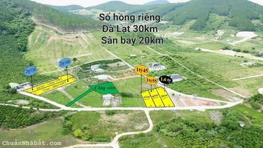 Chỉ hơn 1 tỷ có 500m2 đất ven Đà Lạt | Sẵn thổ cư - Cơ sở hạ tầng tốt |