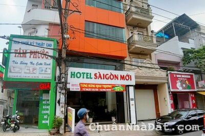 Bán khách sạn mặt tiền đường Nguyễn Suý, Tân Phú  - Diện tích: 6.4x21m, hết lộ giới - 21 tỷ