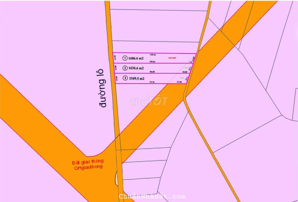 Vài sào dọc tuyến huyết mạch Cầu Mên