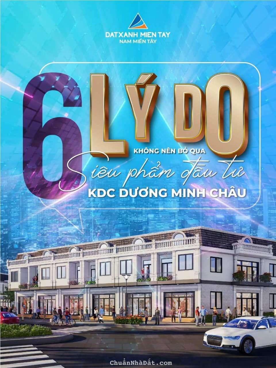 bán đất nền dự án khu dân cư Dương Minh Châu