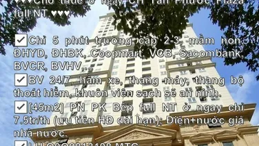 ♥️♥️♥️Cho thuê ở ngay CH Tân Phước Plaza full NT.♥️♥️♥️