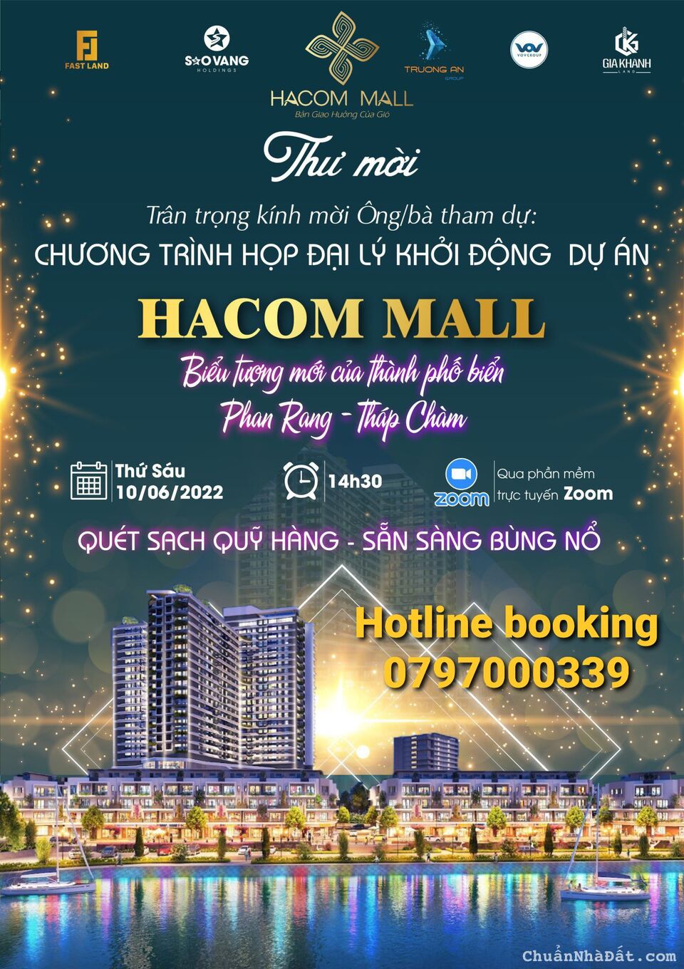 MỞ BÁN HACOM MALL PHAN RANG - THÁP CHÀM NINH THUẬN - BOOKING 0797000339