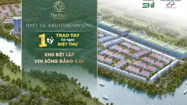 Chính thức ra mắt dự ven sông The Oasis Riverside