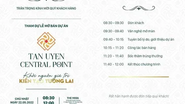DỰ ÁN TUYỆT ĐẸP TẠI BÌNH DƯƠNG