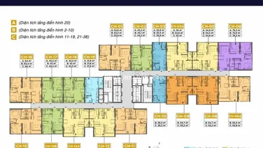 Chính chủ bán căn hộ I5 -64m2 căn góc 2 mặt thoáng view hồ