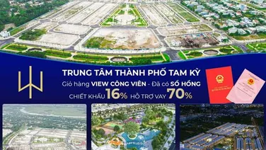 Tâm điểm khu đô thị The Trident City An Phú Tam Kỳ