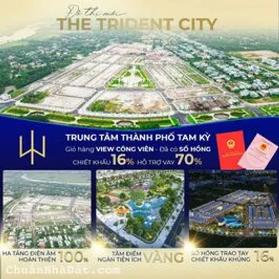 Tâm điểm khu đô thị The Trident City An Phú Tam Kỳ