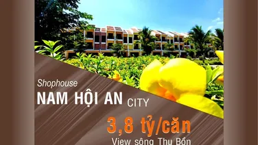 Nam Hội An City - nhà phố liền kề sông Thu Bồn