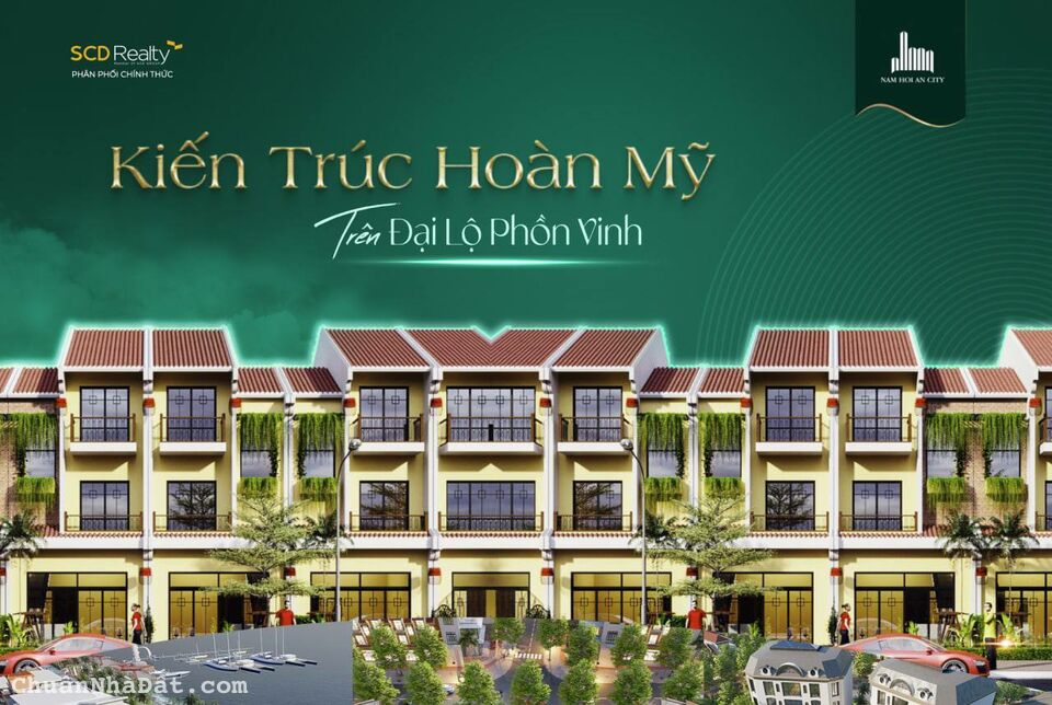Nam Hội An City - Khu đô thị mặt tiền view Sông Thu Bồn