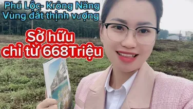 Bán đất mặt tiền Hùng Vương giá 668TR liên hệ ngay