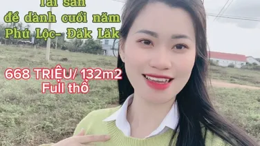 Đất nền ĐakLak giá đầu tư cuối năm chỉ từ 668TR