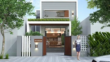 Biệt thự 3 tầng góc 2MT đường(7,5) Phan Văn Trị, Khuê Trung, Cẩm Lệ