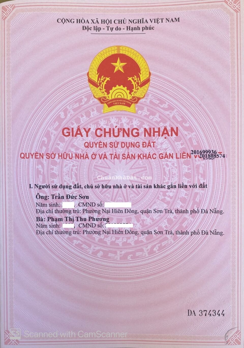 Bán nhà đường Ngô Quang Huy, Q. Sơn Trà. 10x18m, giá 13 tỷ TL 0935.218.739