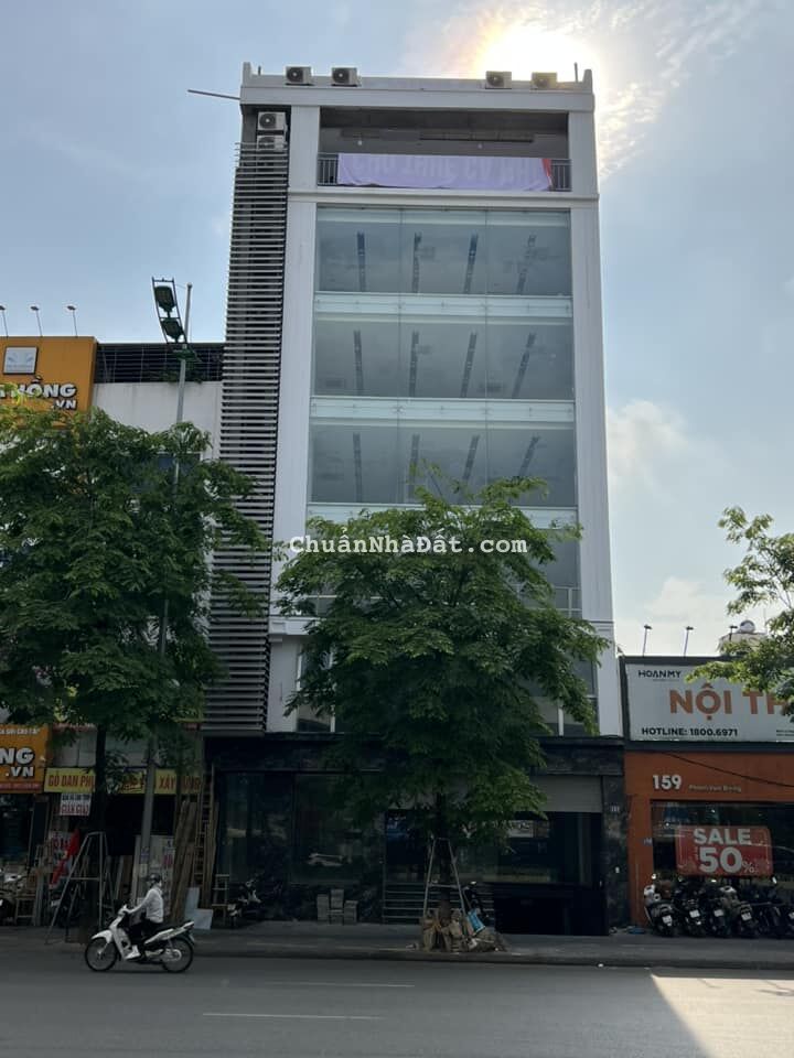 Bán Toà văn phòng 9 tầng xây mới - MP Phạm Văn Đồng 175m2 - Giá chỉ 148 tỷ