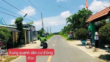 MẶT TIỀN ĐƯỜNG NGUYỄN HUỆ XÃ PHƯỚC LONG THỌ ĐẤT ĐỎ BRVT DT 423M2 CÓ SẴN 100M2 THỔ CƯ