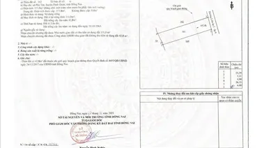 Cần bán lô đất 153,8m2 mặt tiền đường liên ấp 2 ấp 8 xã Phú Tâm giá 753.620.000VND