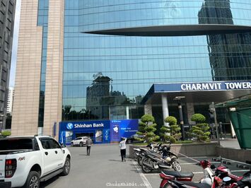 Cho thuê văn phòng tại tòa Charmvit Tower 117 Trần Duy Hưng, Cầu Giấy, Hà Nội dt 200m2