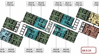 Cần bán căn hộ 3PN Alnata Plus, căn góc, A8.9.14, view phố đi bộ, + Tặng kèm chỗ để xe 600tr