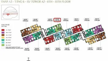 Căn hộ 2 phòng ngủ Alnata - căn góc A2.6.02 Giá gốc 3,9 tỷ