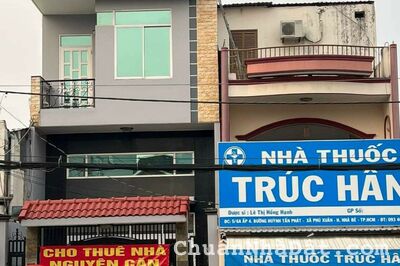 Cho thuê nhà mặt tiền Huỳnh Tấn Phát, Phú Xuân, Nhà Bè, diện tích: 5m x 18m.