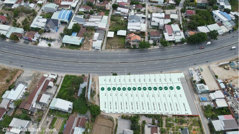 BÁN ĐẤT MẶT TIỀN QL 51 XÃ TÂN HẢI , TX PHÚ MỸ . DT 188M2 