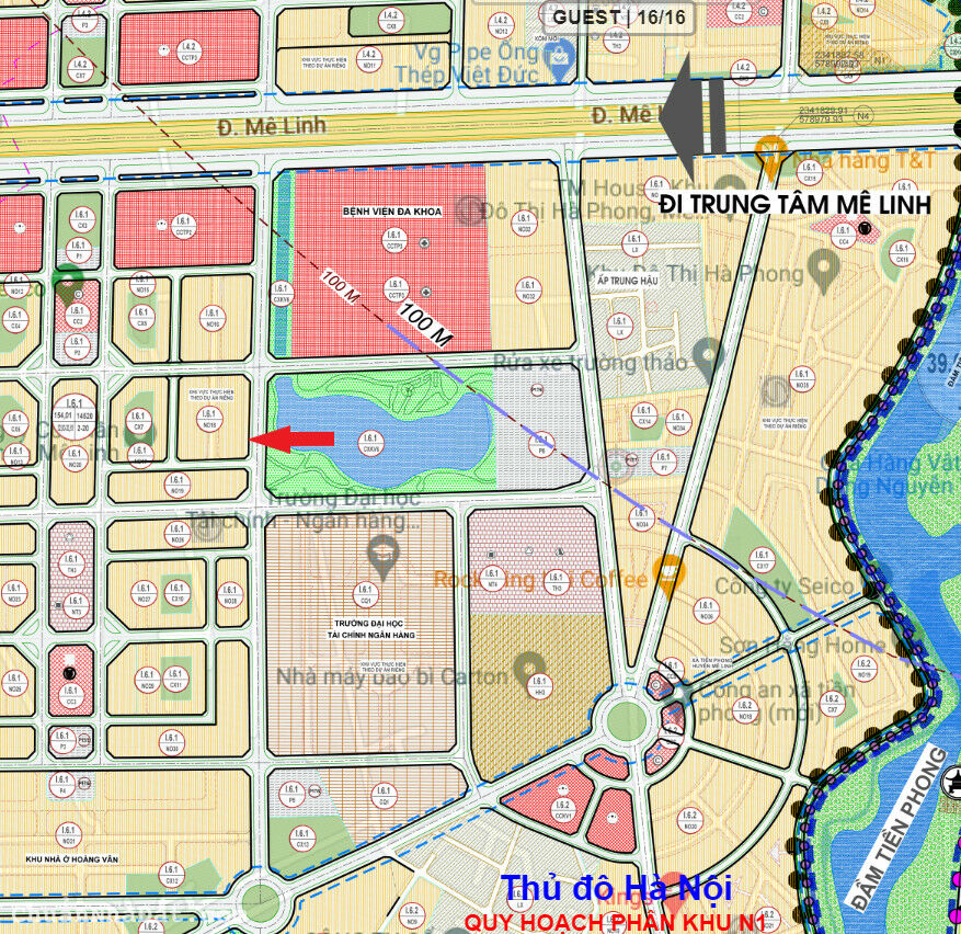 Gấp Gấp: Bán gấp liền kề khu A dự án Cienco5 mê Linh – Giá xuống đáy