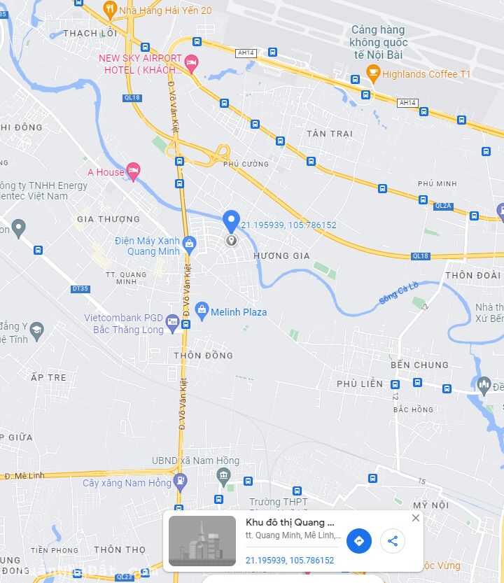 Cần chuyển nhượng gấp biệt thự khu ĐT Quang Minh - View vườn hoa trung tâm