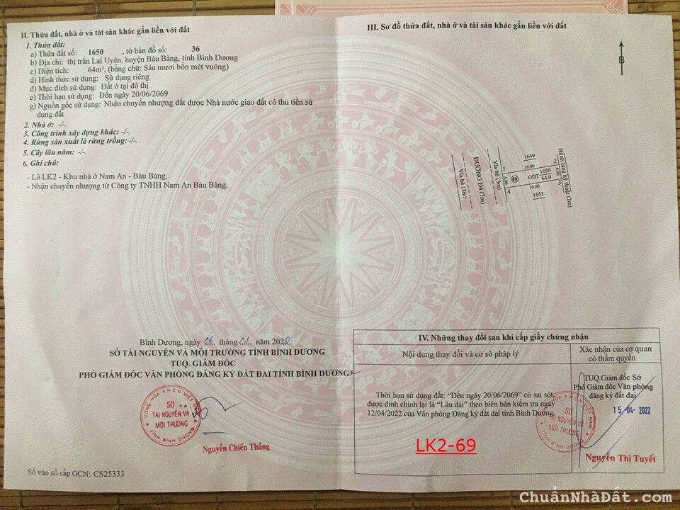 Đất Lai Uyên Bàu Bàng cơ hội tuyệt vời cho các nhà đầu tư thông thái 