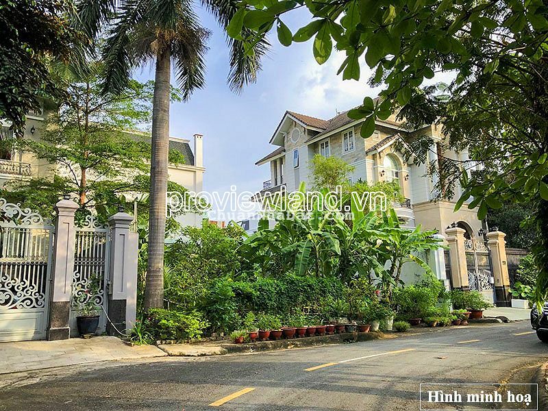 Bán biệt thự khu 220 Trần Não, MT đường Số 31, 15x20m đất, gồm 3 tầng, nhà cực đẹp