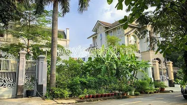 Bán biệt thự khu 220 Trần Não, MT đường Số 31, 15x20m đất, gồm 3 tầng, nhà cực đẹp