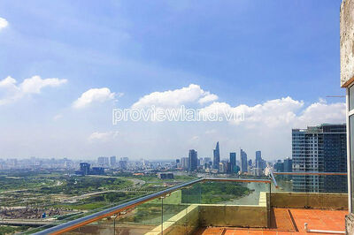 Cho thuê căn hộ Duplex tại Saigon Pearl, gồm 4PN, 3 tầng, DT 500m2, view sông