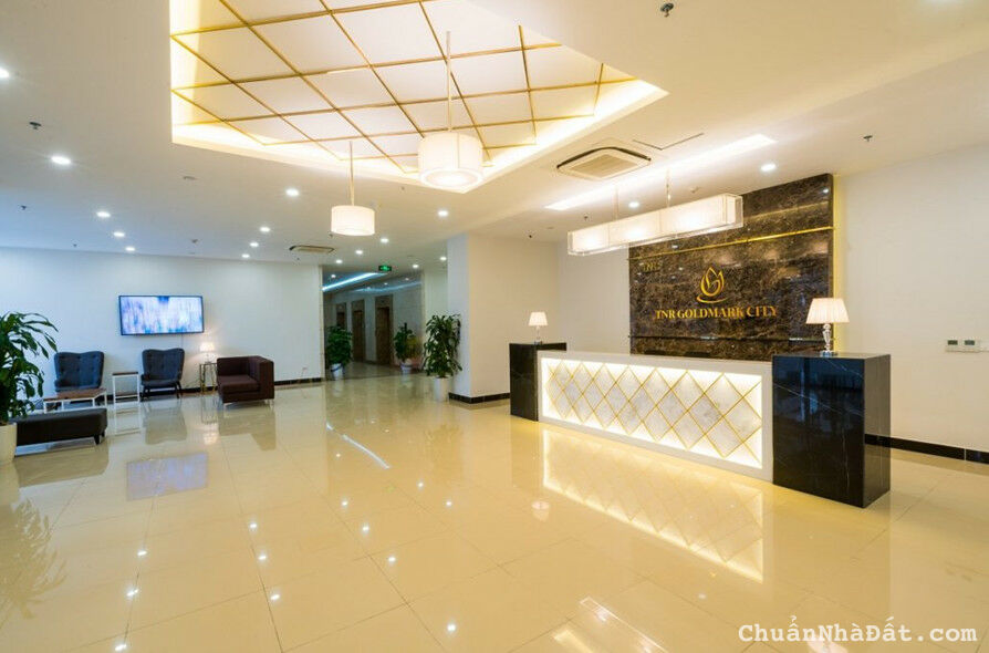 Goldmark City Hồ Tùng Mậu, Bắc Từ Liêm chào thuê sàn văn phòng giá rẻ