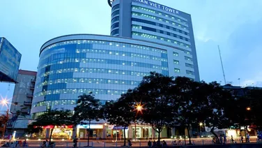 Tháp văn phòng cho thuê KV phía Nam Hà Nội- Hàn Việt Tower Giá hấp dẫn DT từ 59-273m2