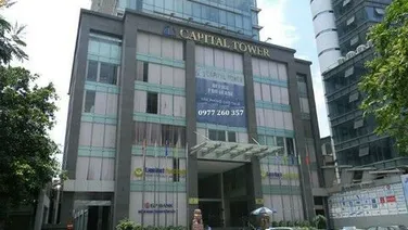 Capital Tower Hoàn Kiếm Hà Nội chào thuê sàn văn phòng chuyên nghiệp- Giá ưu đãi