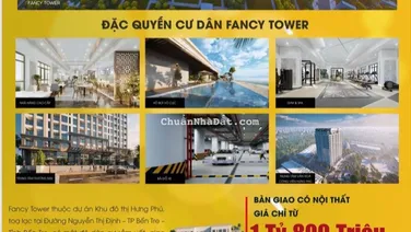 FANCY TOWER - CƠ HỘI AN CƯ VÀ ĐẦU TƯ ĐẲNG CẤP