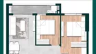 Căn hộ 2pn căn góc view nội khu mát mẻ đón nắng gió rất thoáng mát