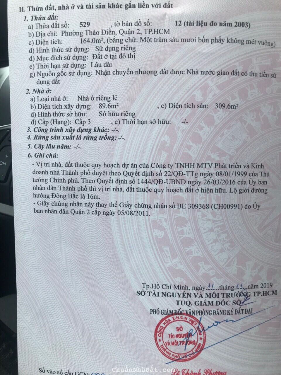 Bán nhà mặt tiền Nguyễn Văn Hưởng quận 2