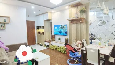 Cần bán gấp căn 2 ngủ Ecohome 3 đẹp long lanh, ở ngay đón Tết, sổ đỏ lâu dài 66m2, 2.25 tỷ