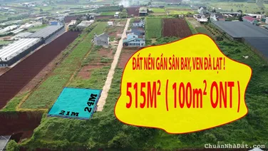 Chủ Cần Tiền Bán Lô Đất Siêu Đẹp, Gần Sân Bay, ven Đà Lạt ! Giá siêu hời !