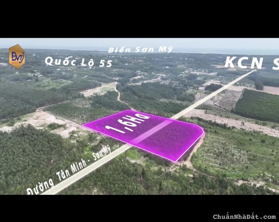 Hót chỉ 1tr/m2 siêu phẩm nằm ngay trục đường nối cao từ cao tốc Băc-Nam đường Tân Minh - Sơn Mỹ c