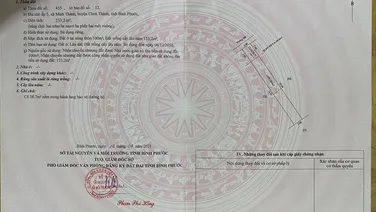 Chủ cần tiền bán gấpSát KCN BECAMEX giai đoạn 1 Minh Thành cách DH01 chỉ 30